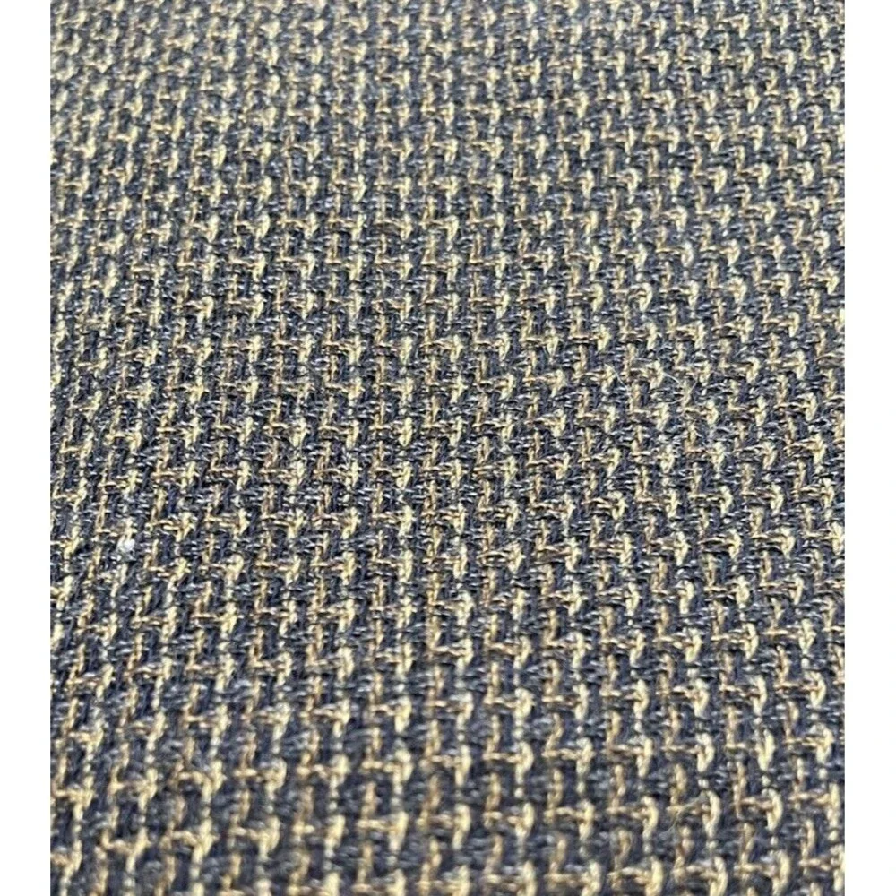 VTG Cavelli 100% Wool Mens Blazer Sport Coat 44L Navy Gold Button Preppy Classic